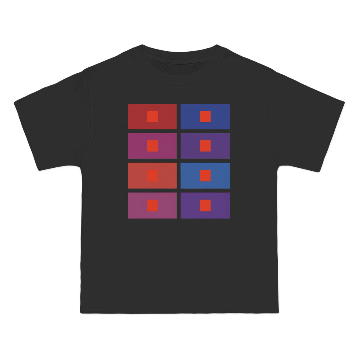 plate 206 beefy tee - Black by onlycolor