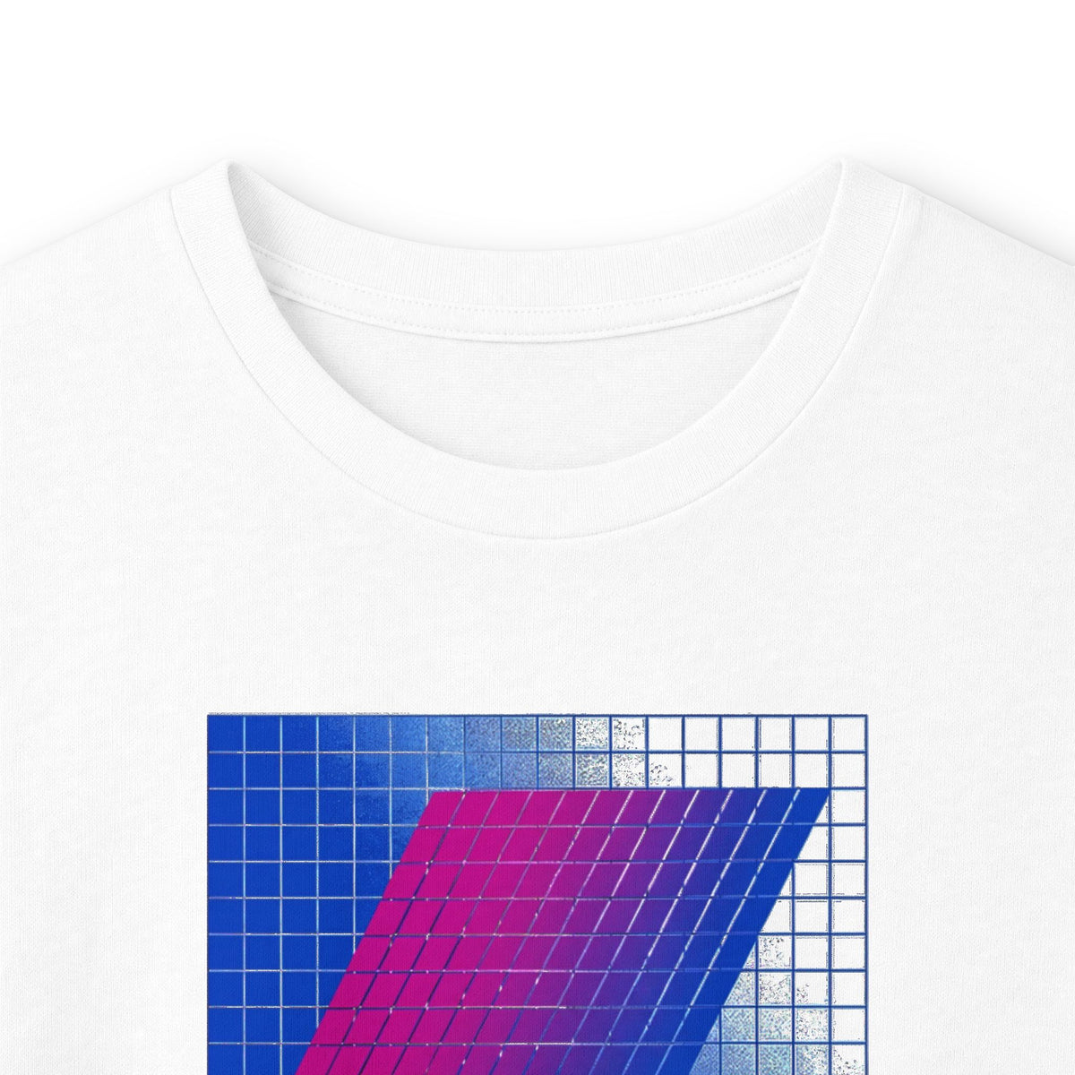 plate 385 long sleeve tee - White