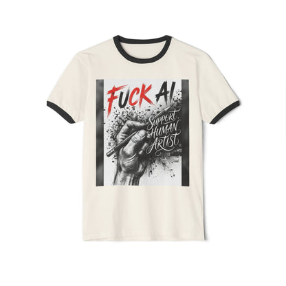 Unisex Cotton Ringer T-Shirt