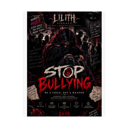 Lilith Visualz Anti Bullying Poster