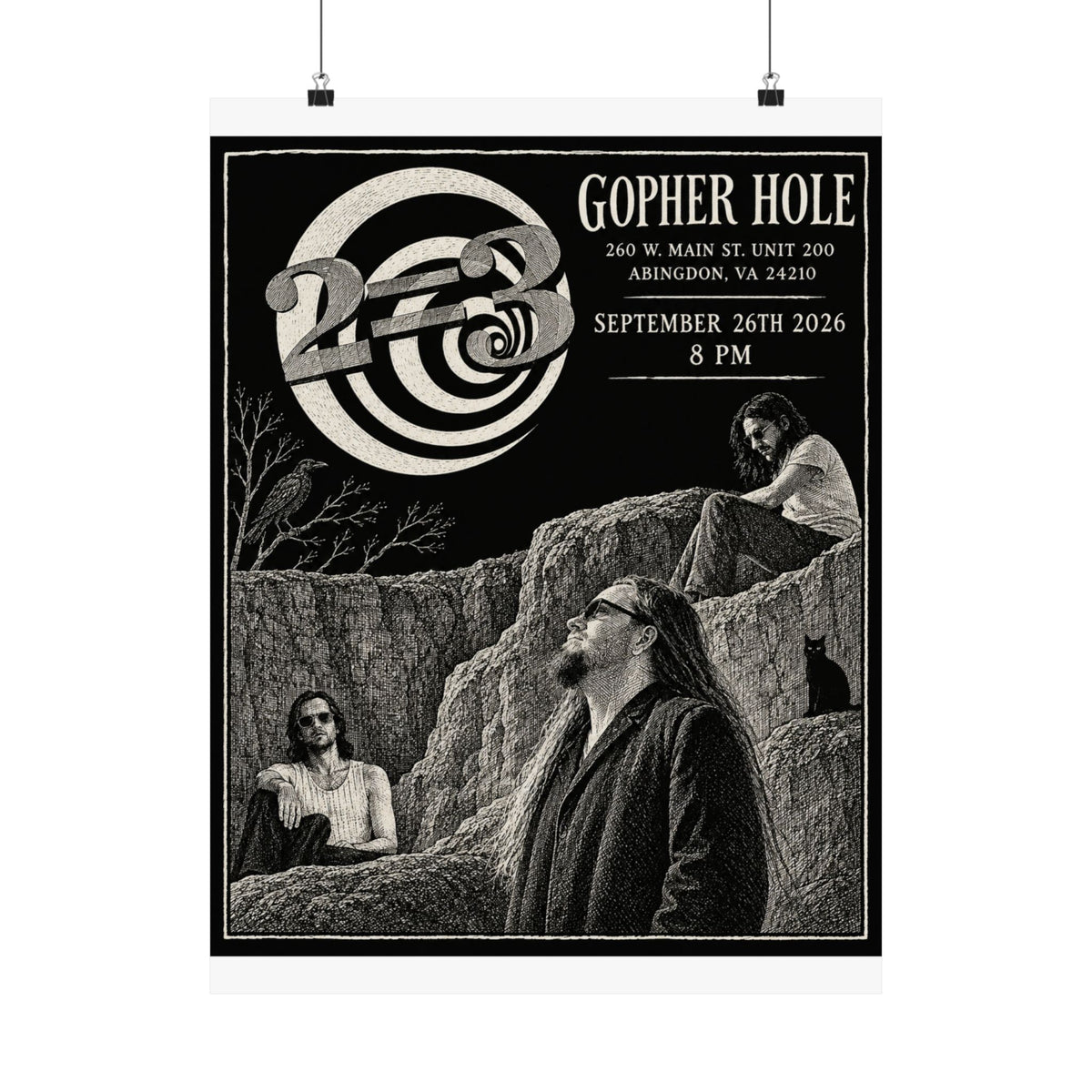 Matte Vertical Posters by 2equals3
