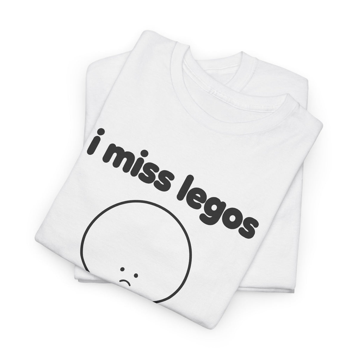 i miss legos tee - White