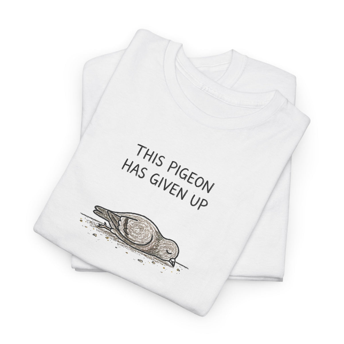 Pigeon Down tee by doodledude