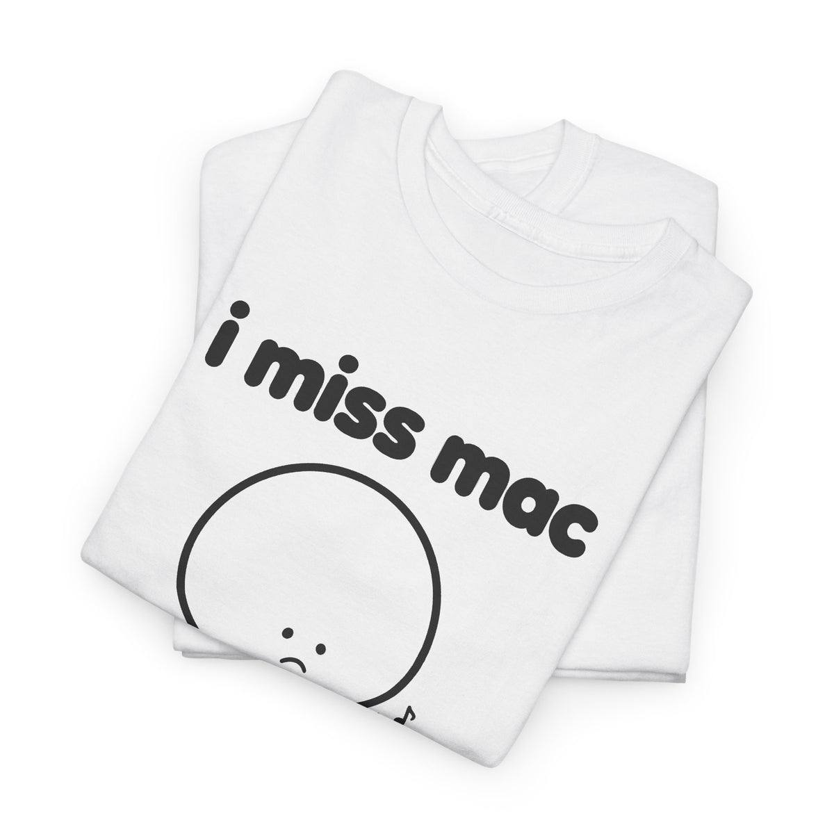 i miss mac tee - White
