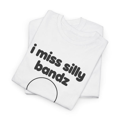 i miss silly bandz tee - White