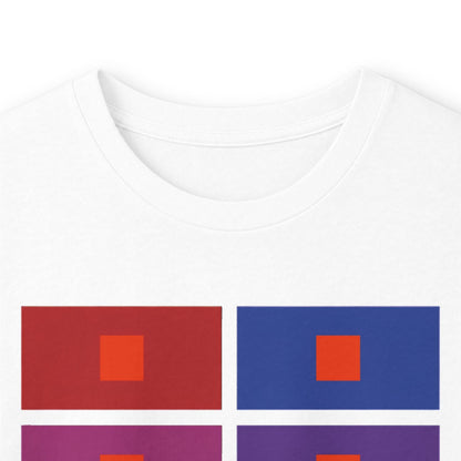 plate 206 long sleeve tee - White