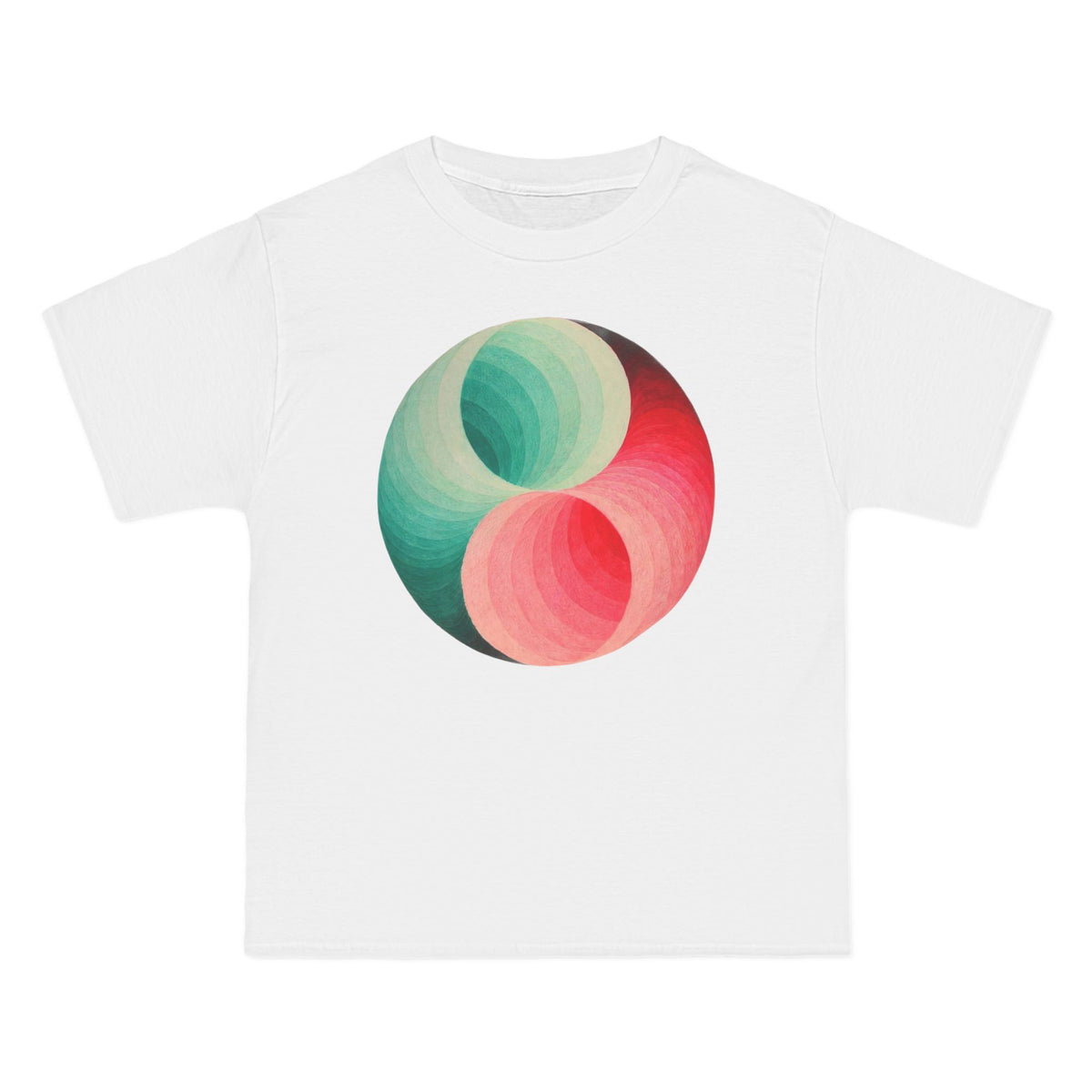plate 415 beefy tee - White