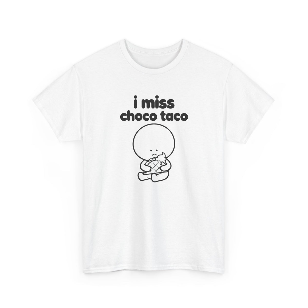 i miss choco taco tee - White