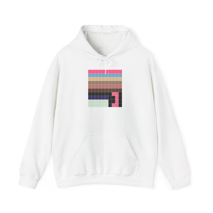plate 324 hoodie - White