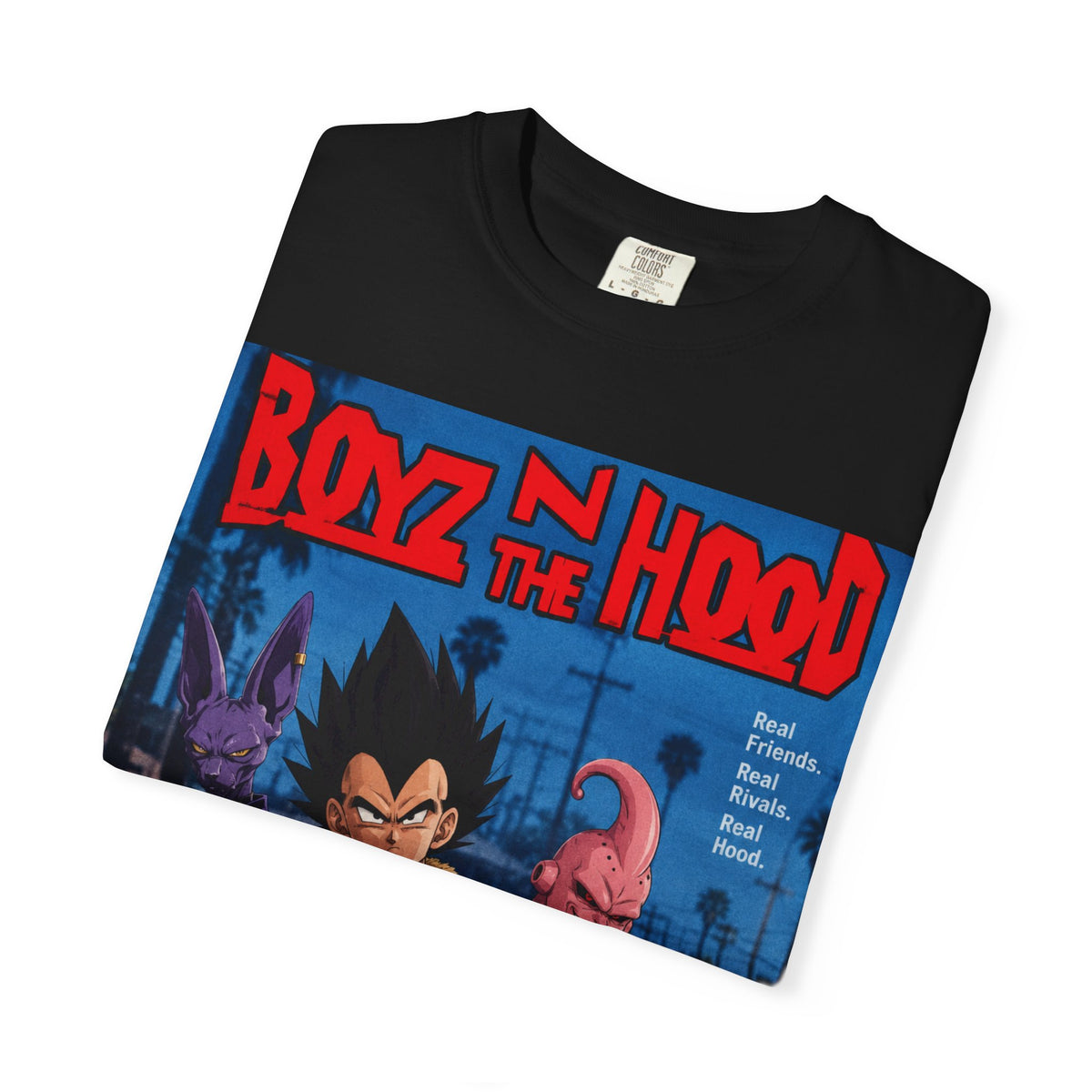 Saiyan in the hood Unisex Garment-Dyed T-shirt