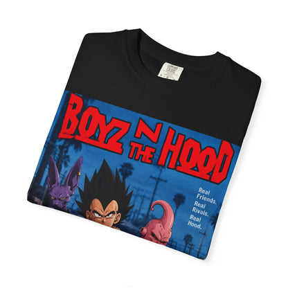 Saiyan in the hood Unisex Garment-Dyed T-shirt