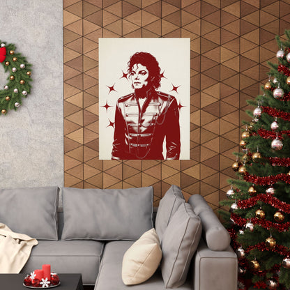 Michael Jackson Matte Vertical Posters