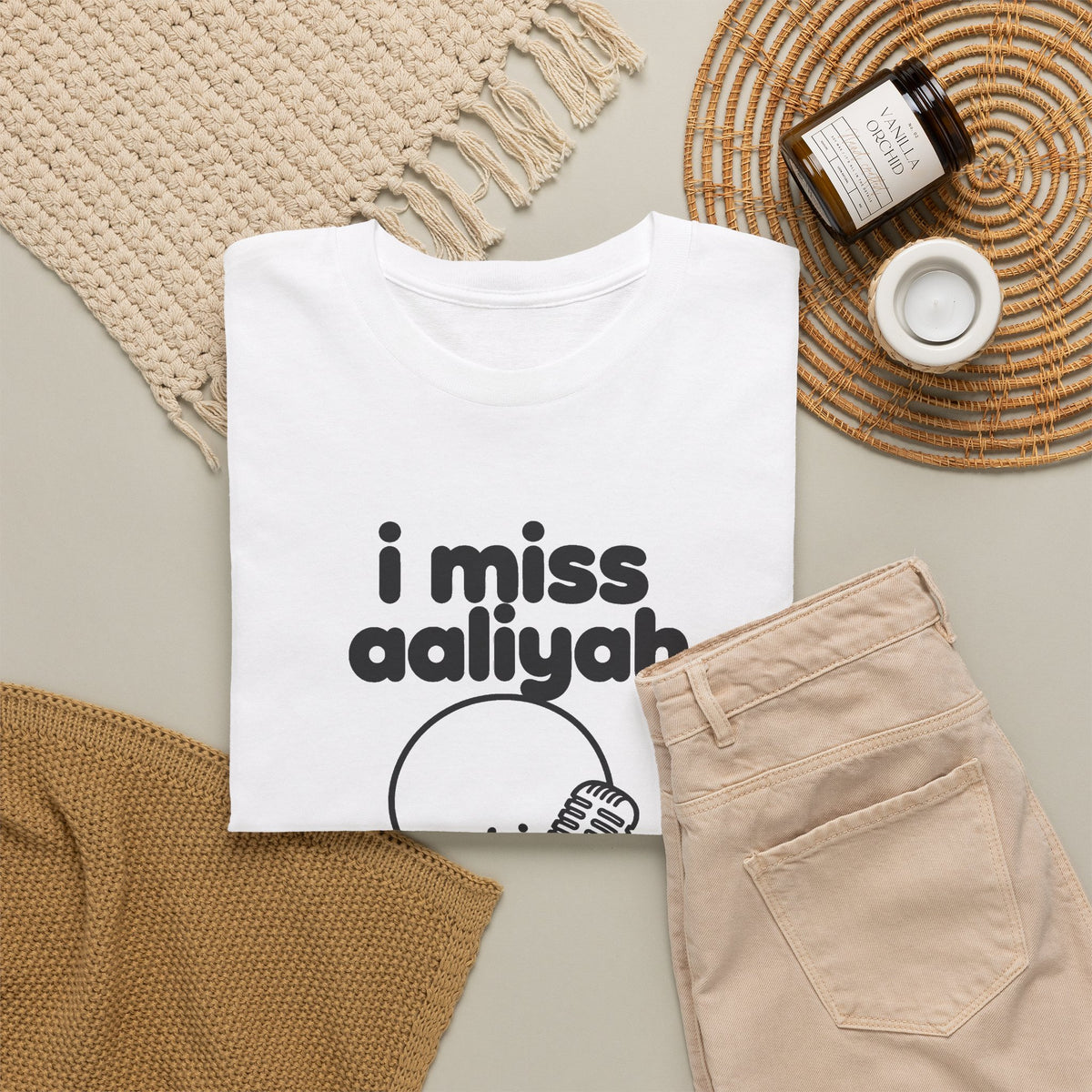 i miss aaliyah tee - White by lonelyboi