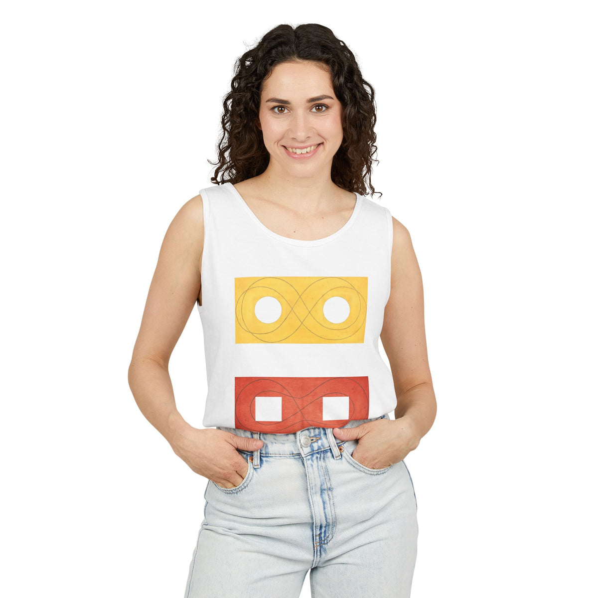 plate 425 tank - White