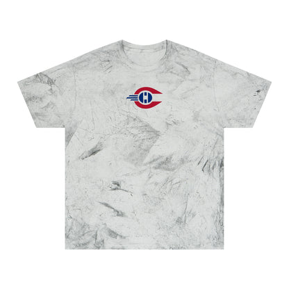 Montreal Hockey Tie-Dye Tee — Smoke, Red & Navy