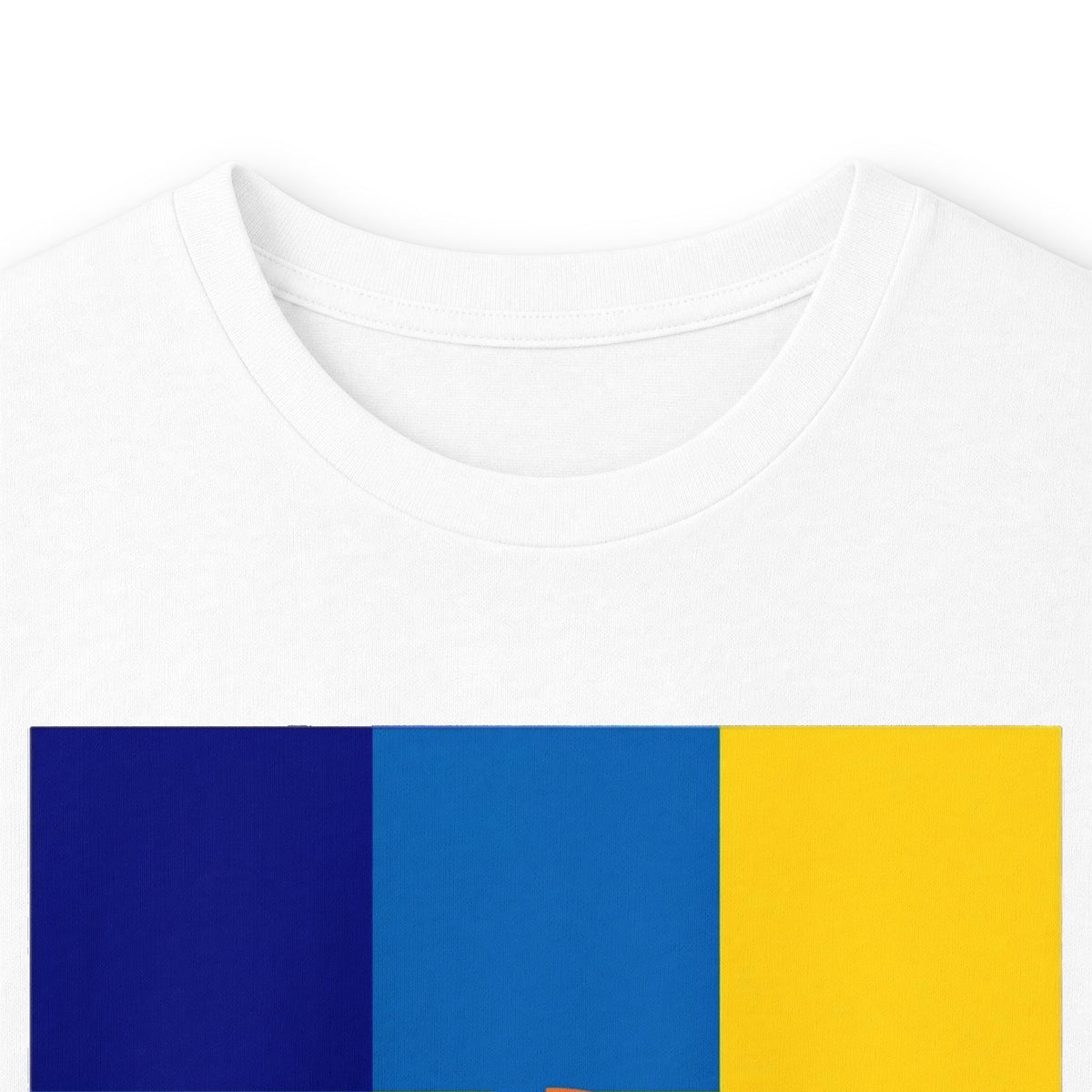 plate 378 long sleeve tee - White