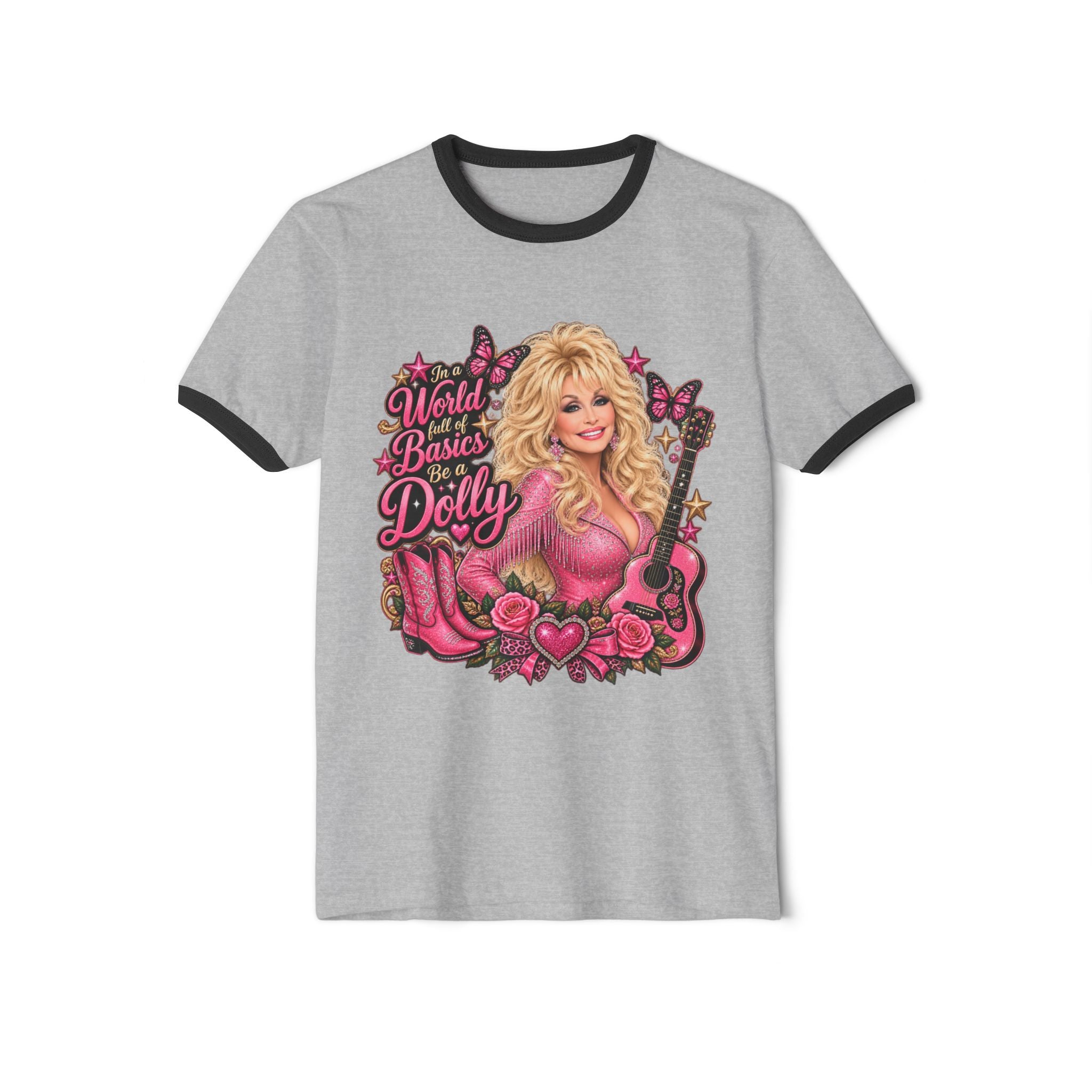 Unisex Cotton Ringer T-Shirt