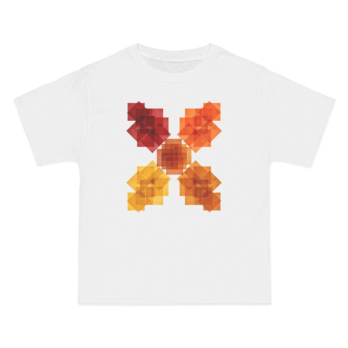 plate 244 beefy tee - White by onlycolor