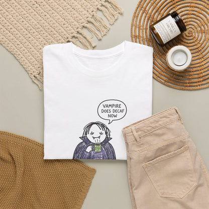 Decaf Vampire tee