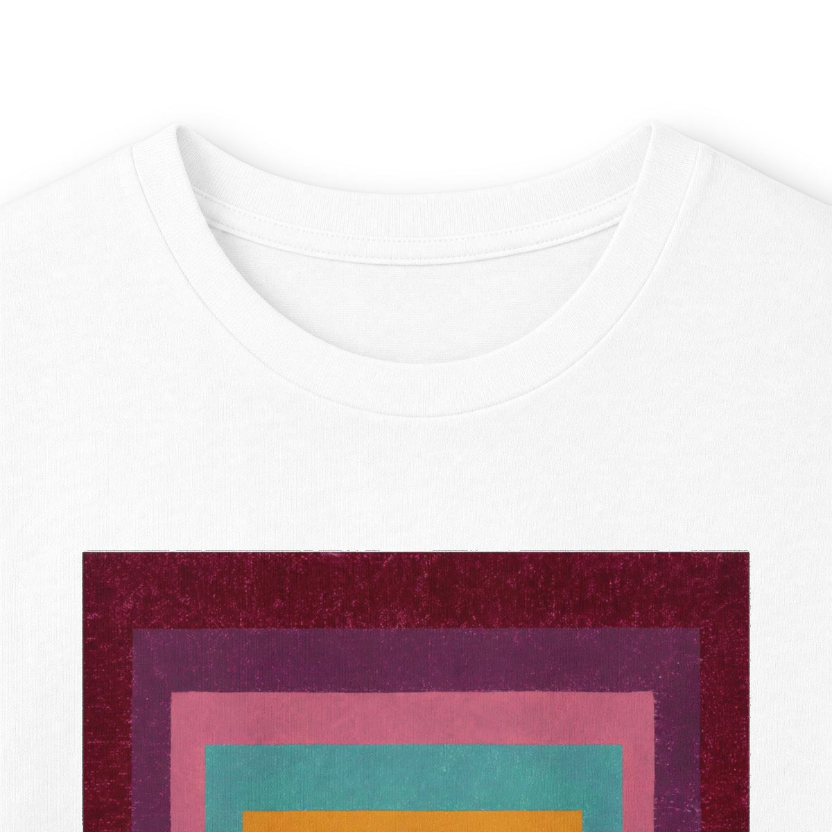 plate 008 long sleeve tee - White by onlycolor