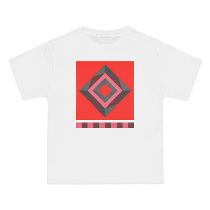 plate 034 beefy tee - White