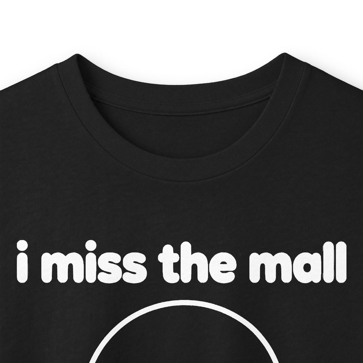 i miss the mall long sleeve tee - Black by lonelyboi