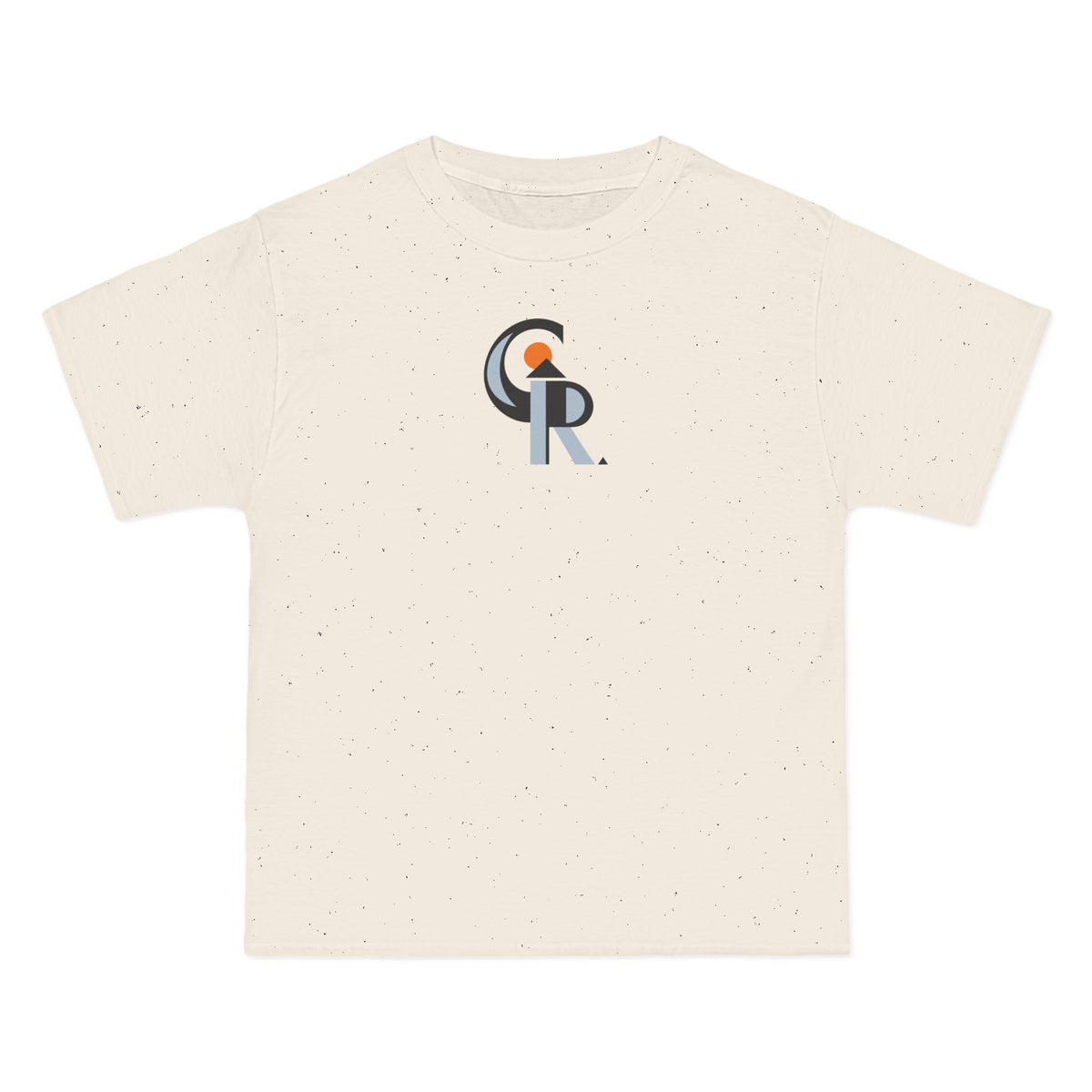 Colorado Baseball Heavyweight Tee — Natural, Black, Grey & Orange