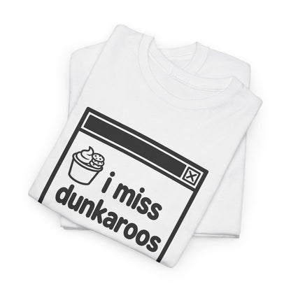 i miss dunkaroos error tee - White