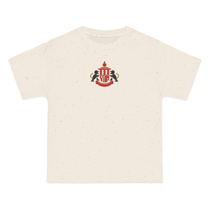 Sunderland Soccer Heavyweight Tee — Natural, Red, Black & Old Gold