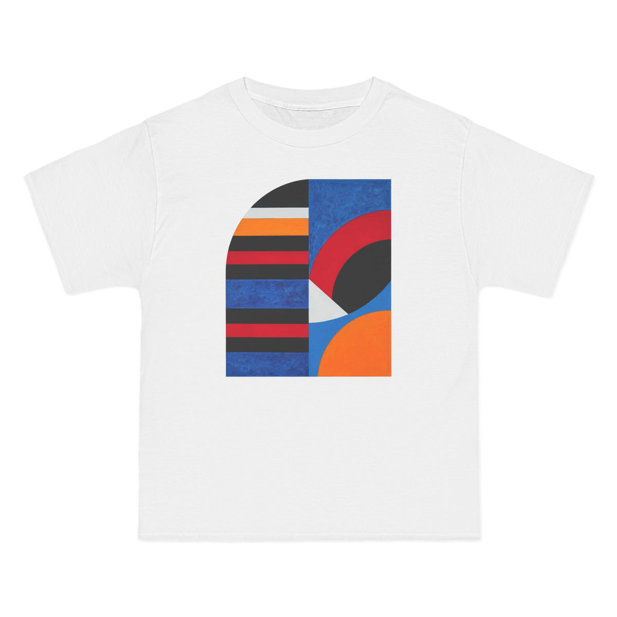 plate 212 beefy tee - White