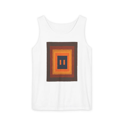 plate 006 tank - White
