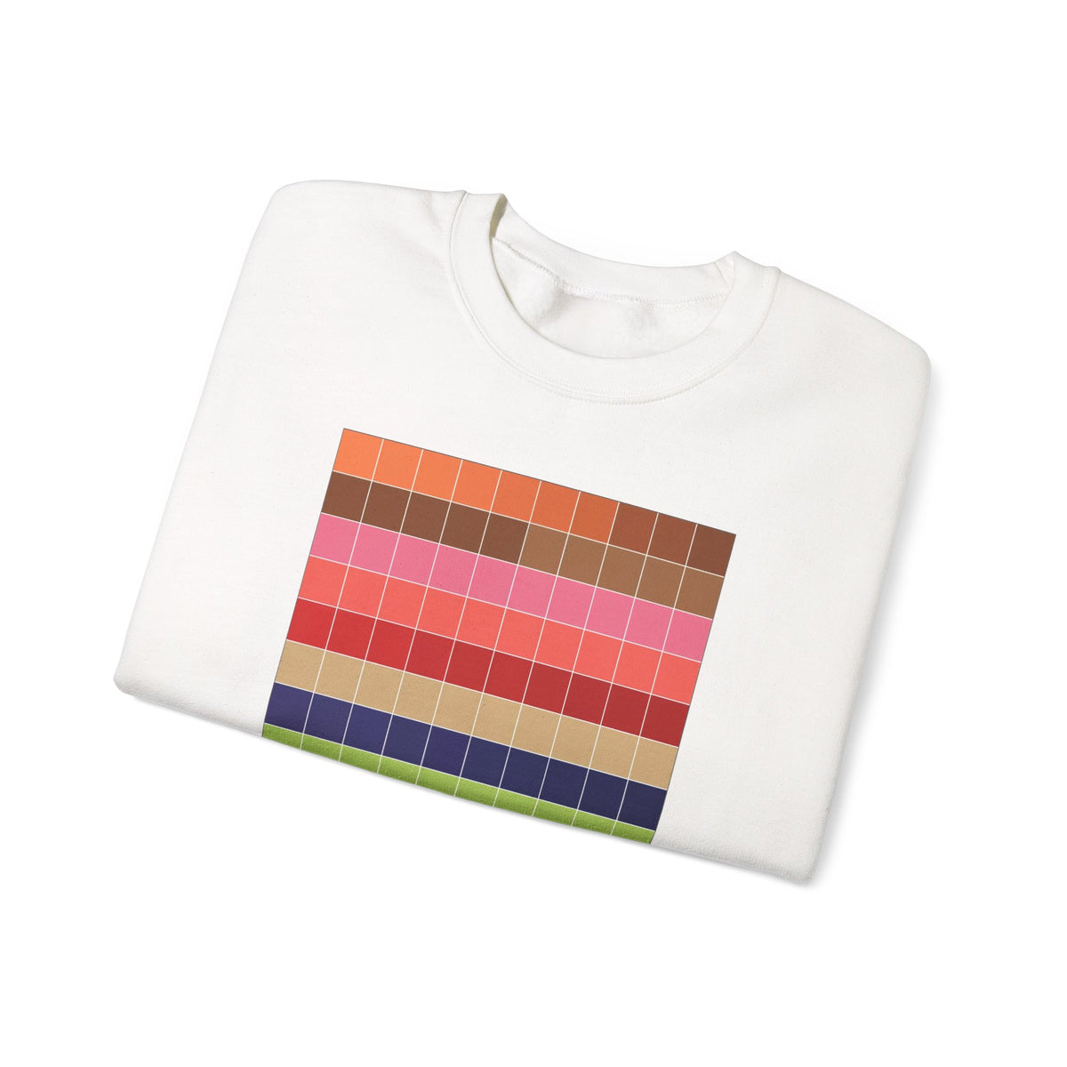 plate 275 crewneck - White