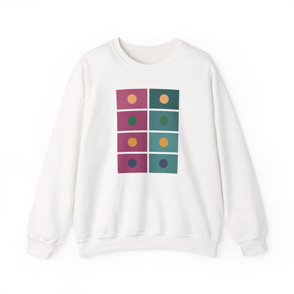 plate 289 crewneck - White