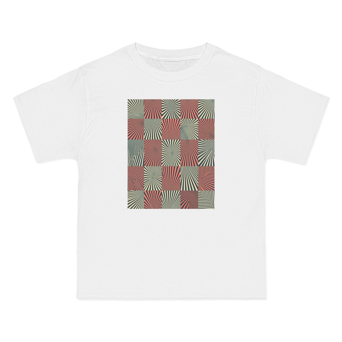 plate 363 beefy tee - White by onlycolor
