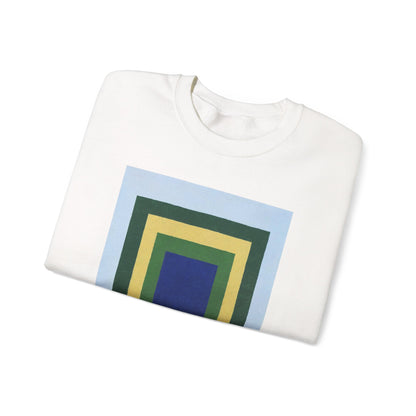 plate 010 crewneck - White