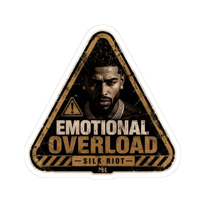 Silk Riot | Emotional Overload Warning Sticker
