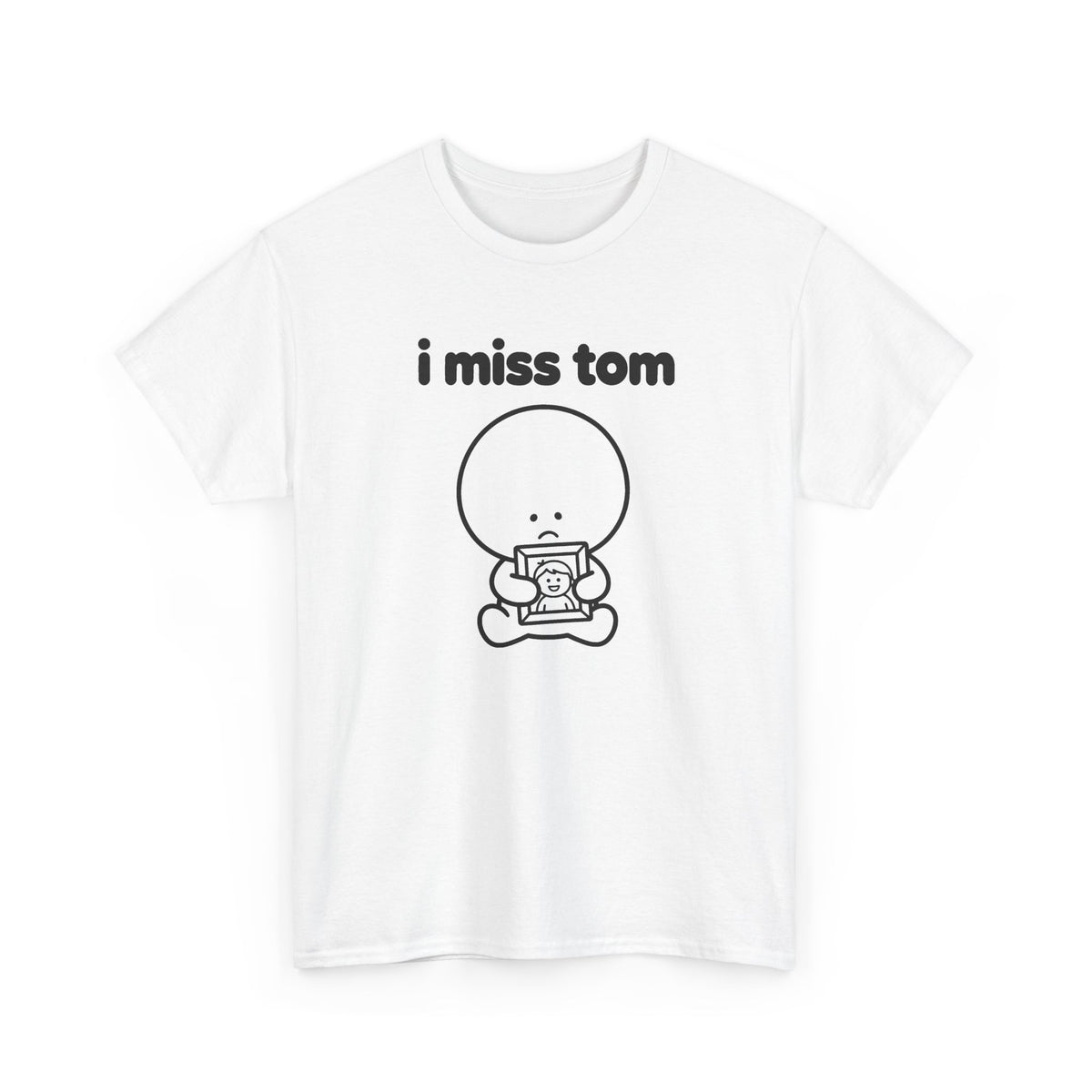 i miss tom tee - White