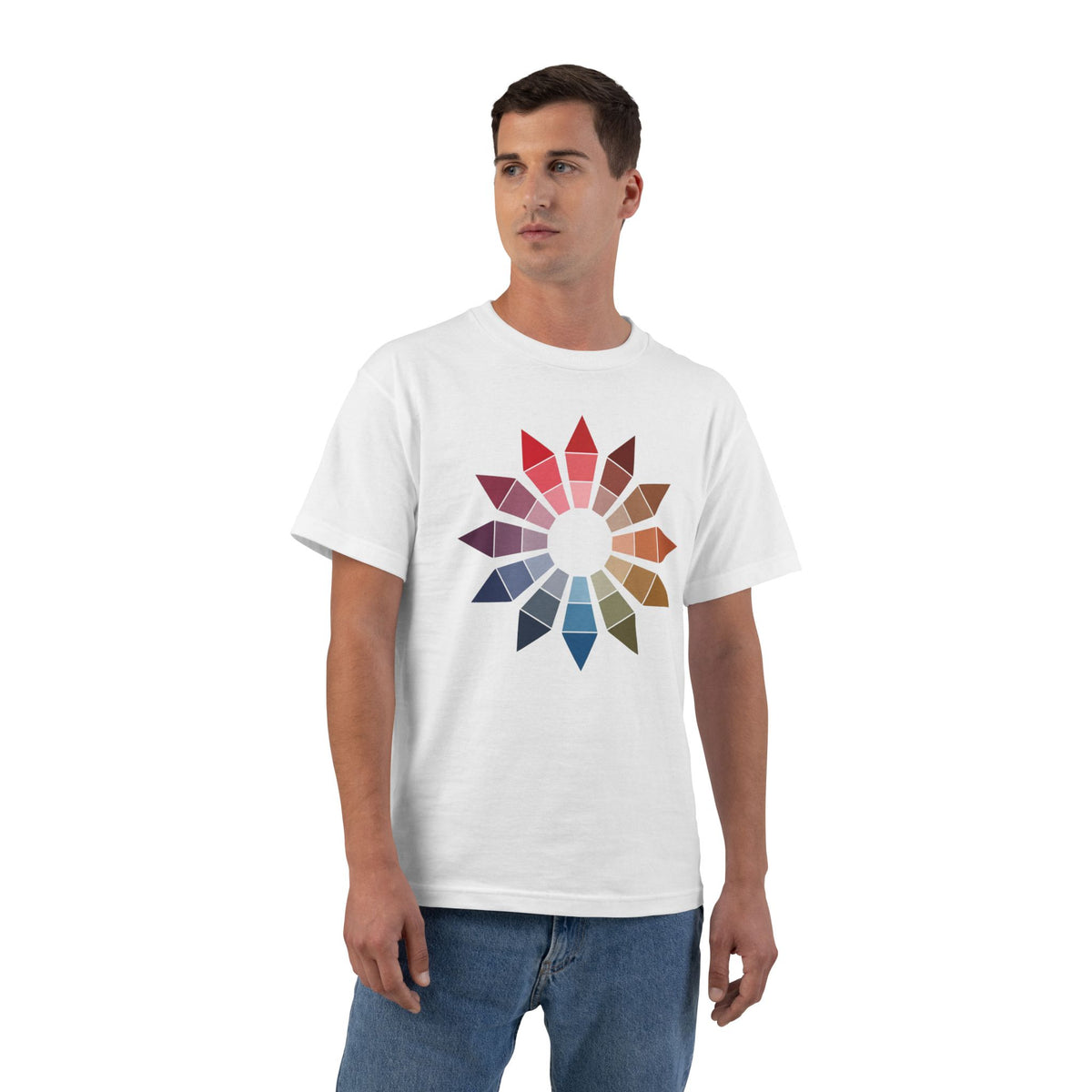 plate 287 beefy tee - White