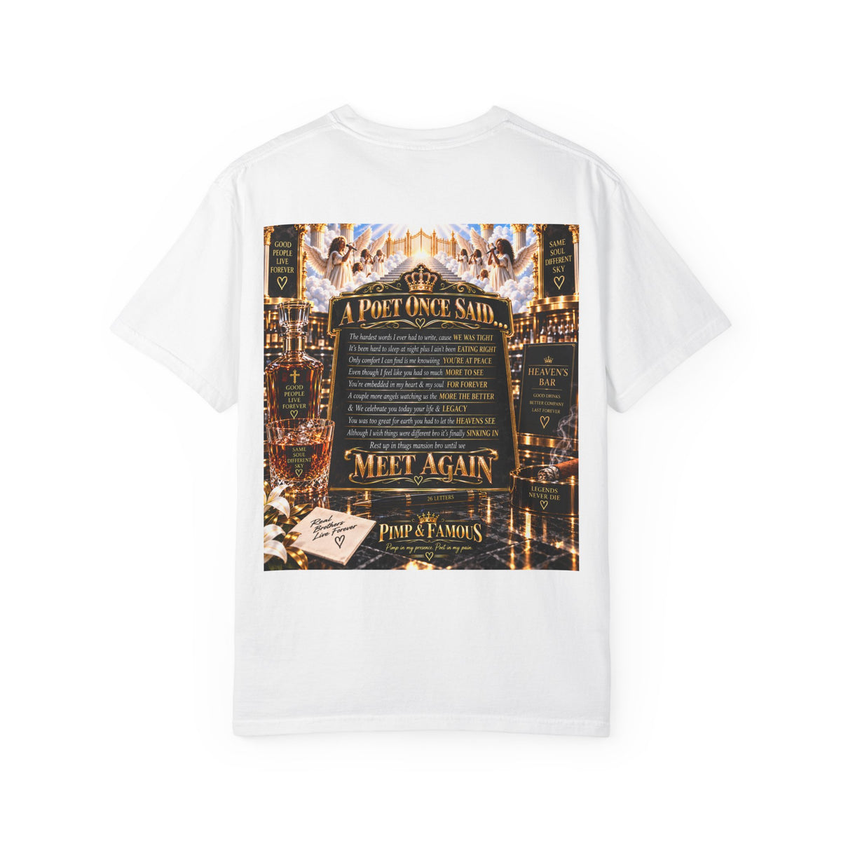 Unisex Garment-Dyed T-shirt by stavos-james-collection