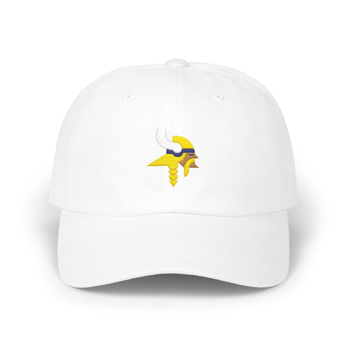 Minnesota Football Dad Cap — Embroidered, Gold, White & Old Gold