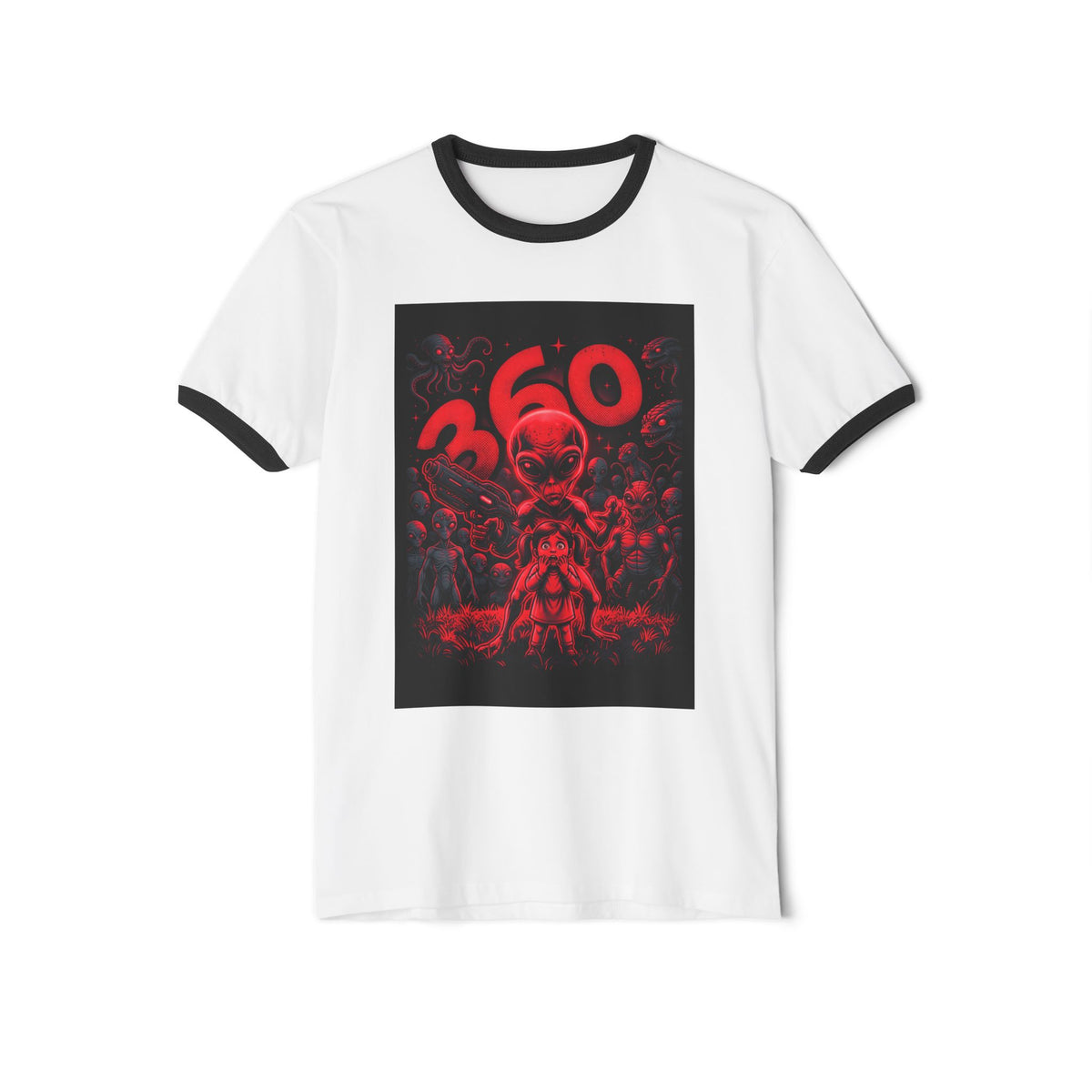 Unisex Cotton Ringer T-Shirt