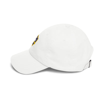 Los Angeles Soccer Dad Cap — Embroidered, Navy, Gold & White