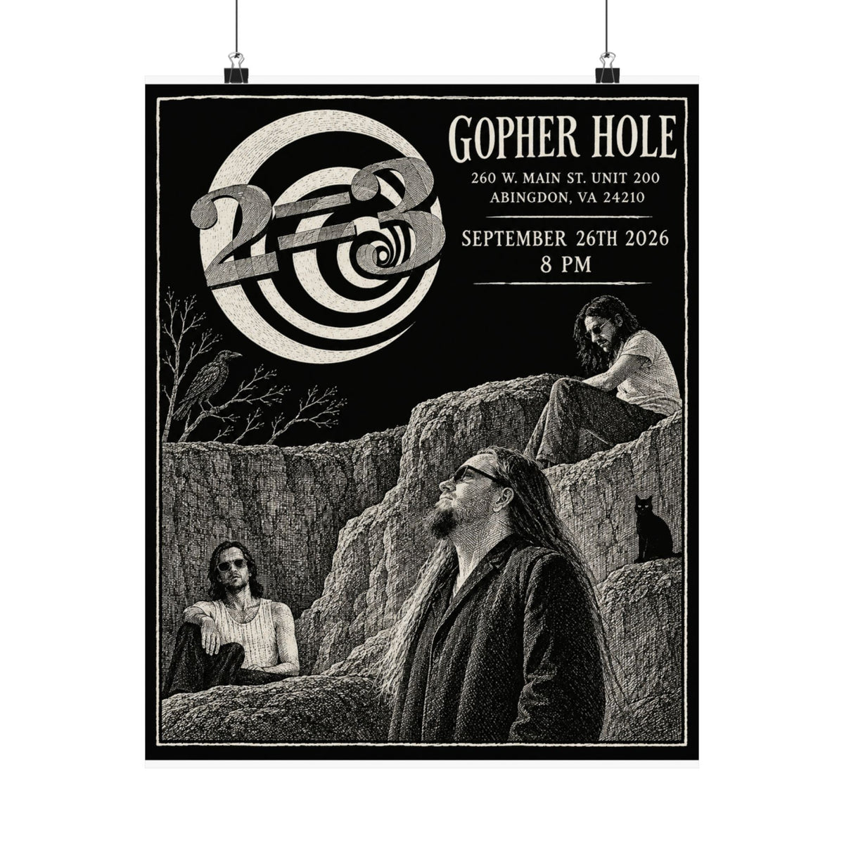 Matte Vertical Posters by 2equals3