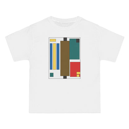 plate 048 beefy tee - White