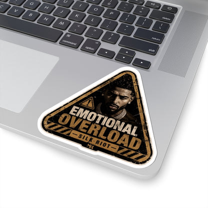 Silk Riot | Emotional Overload Warning Sticker