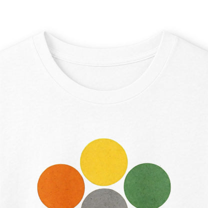 plate 118 long sleeve tee - White