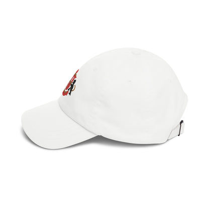 Sunderland Soccer Dad Cap — Embroidered, Red, Black & Old Gold