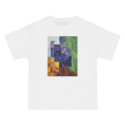 plate 051 beefy tee - White