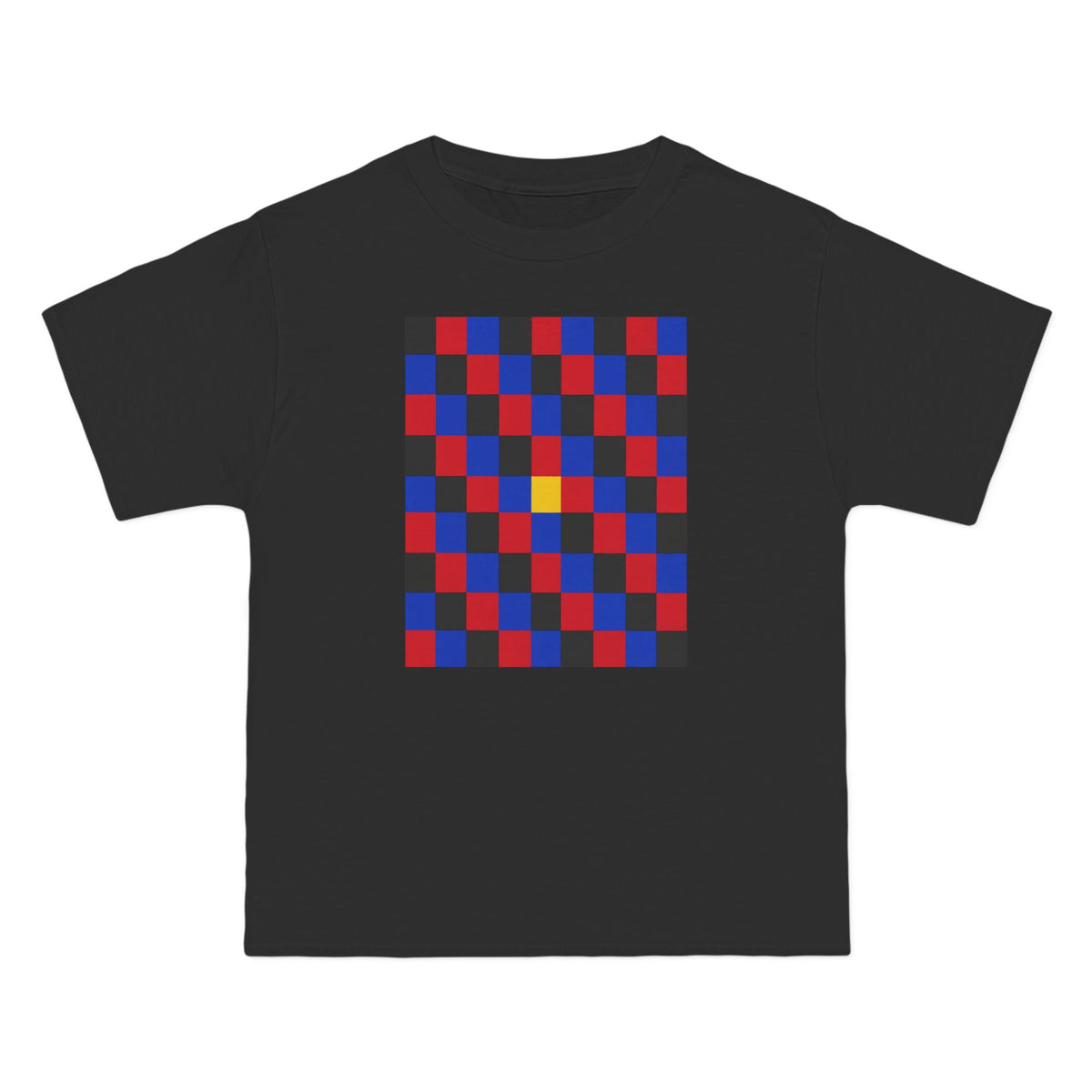 plate 417 beefy tee - Black