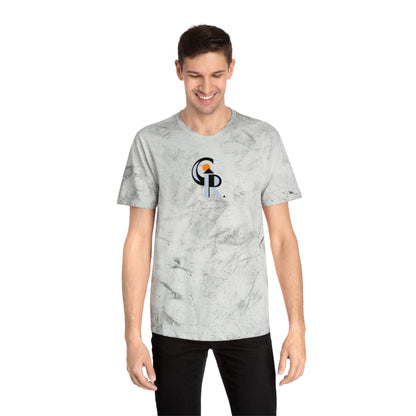 Colorado Baseball Tie-Dye Tee — Smoke, Black, Grey & Orange